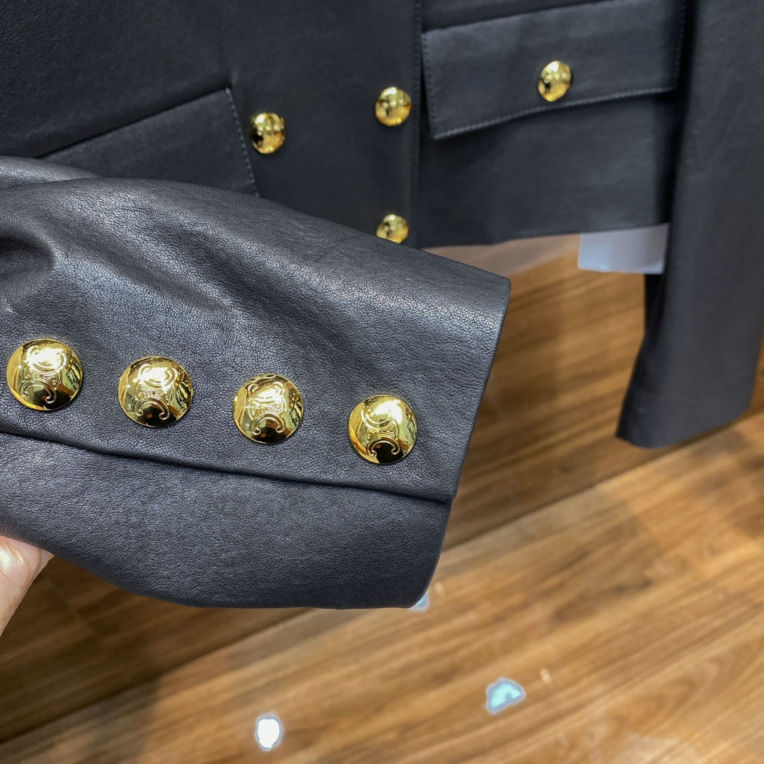 Giacca Pelle Celine