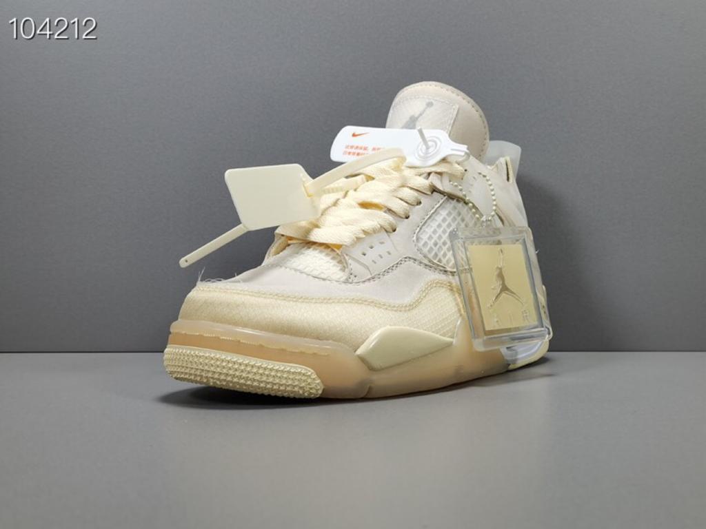 Air Jordan 4 x OFF WHITE
